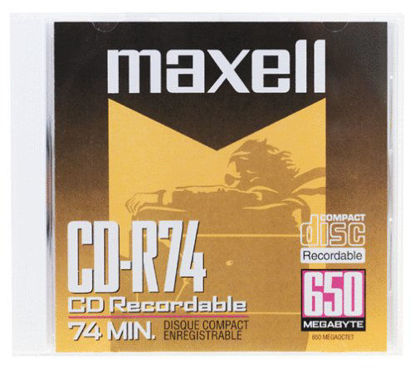 Picture of Maxell CD-R 623310 650 MB 74 Minute (1-Pack)