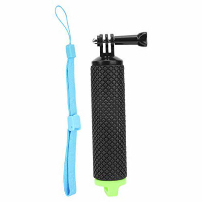 Picture of Oumij1 Floating Hand Grip - Waterproof Action Camera Handle - Diving Selfie Stick Monopod - for Snorkeling, Swimming, Surfing - for OSMO Action - for GOPRO 9(Green)