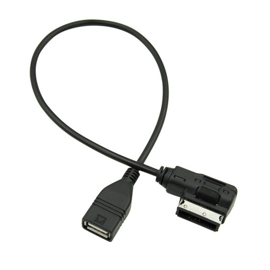 Picture of Zerone MP3 Cable Adapter, USB Music Interface Cable Adapter AMI MMI AUX Music MP3 Adapter for