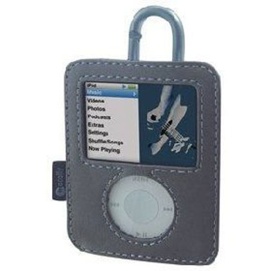 Picture of Macally Leather Case for iPod nano 3G
