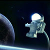 Picture of Shopping Mecca - Flexible Spaceman Astronaut USB Mini LED White Night Night Light Lamp for PC
