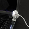 Picture of Shopping Mecca - Flexible Spaceman Astronaut USB Mini LED White Night Night Light Lamp for PC
