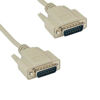Picture of KENTEK 6 Feet FT DB15 Monitor Cable Cord Connector 28 AWG Molded Serial RS-232 D-Sub 15 Pin Male to Male M/M for Video Display PC Game Joystick
