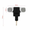 Picture of Zerone Mini Stereo Microphone Mic Portable 3.5mm Gold-Plating Plug Jack MD/DAT for Andriod Phones iPhones
