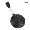 Picture of PATIKIL Air Dust Blower and Soft Brush 3Pack 25mm Keyboard Cleaning Brush for Laptop Computer Screens Keyboard Window Black