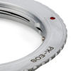 Picture of Pixco Pentax PK K Lens to Canon EOS Lens Mount Adapter Ring for 7D 70D 60D 50D 40D 30D 100D 700D 650D 600D (Pentax-EOS)