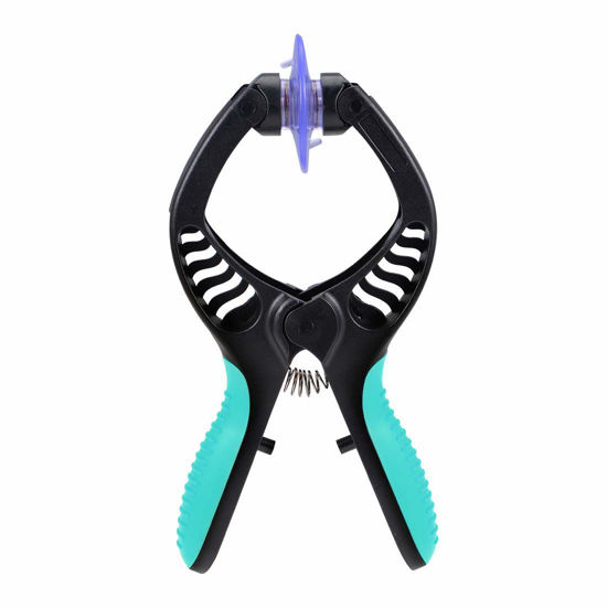 Picture of uxcell LCD Screen Sucker -Suction Cup Phone Repair Tool for Electronics Screen Opening Tools Glass Suck Blue