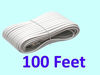 Picture of Bistras 100 Feet White Telephone Extension Cord Cable Line Wire