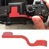 Picture of Serounder Thumb Up Grip, Hot Shoe Aluminum Alloy Thumb Up Rest Hand Grip for Nikon Z6 Z7 Camera(Red)