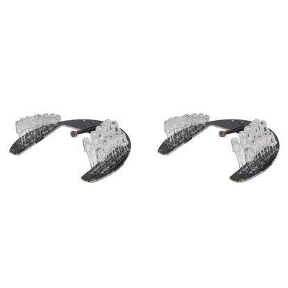 Picture of Othmro 2Pcs 22 LED IR Illuminator for Security Camera 90 Degrees IR Led Round Plate IR Infrared Light Illuminator Board Bulb for CCTV Security Camera