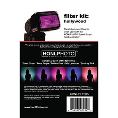 Picture of Honl Photo Hollywood Color Correction Gel Filter Kit for Photo Speed System