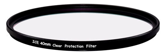 Picture of ICE 40mm Slim Clear Protection Filter Optical Glass 40