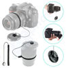 Picture of Front Center Pinch Lens Cap Cover Protector + Cap Keeper + Cleaning Cloth for Nikon AF-S NIKKOR 28-300mm f/3.5-5.6G ED VR Lens