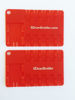 Picture of 2pcs Micro SD Red Card Case, Holder, Organizer Credit Card Size Storage
