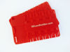 Picture of 2pcs Micro SD Red Card Case, Holder, Organizer Credit Card Size Storage
