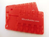 Picture of 2pcs Micro SD Red Card Case, Holder, Organizer Credit Card Size Storage