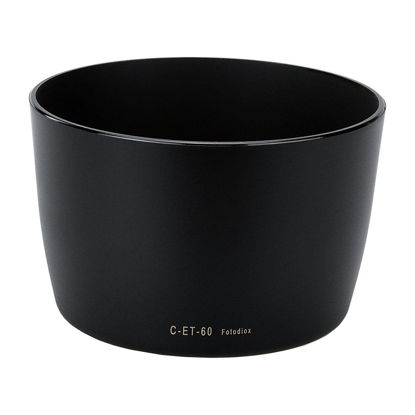 Picture of Fotodiox Lens Hood Replacement for ET-60 Compatible with Select Canon EF 75-300mm f/4-5.6 and EF 55-250mm f/4-5.6 Lenses
