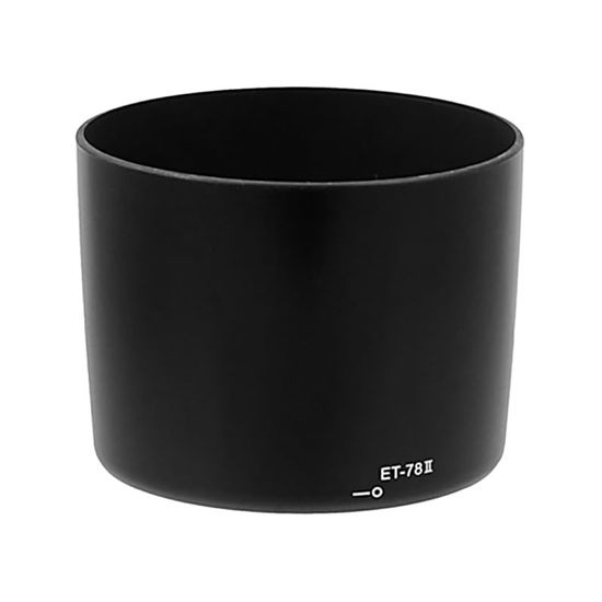Picture of Fotodiox Lens Hood Replacement for ET-78II Compatible with EF 135mm f2L USM and EF 180mm f3.5L Macro USM Lens