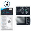 Picture of Screen Protector for Canon Powershot ELPH 190 (Screen Protector by BoxWave) - ClearTouch Crystal (2-Pack), HD Film Skin - Shields from Scratches for Canon Powershot ELPH 190