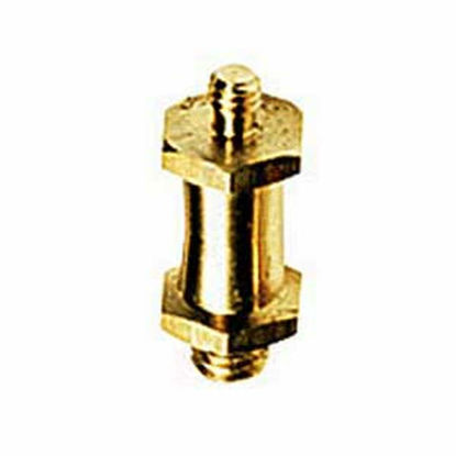 Picture of ProMaster Short Brass Stud 1/4-20 Male to 3/8 Male, (Model 5556)