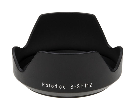 Picture of Fotodiox Dedicated Lens Hood, fits E-Mount 35mm f1.8, 16mm f2.8 and 18-55mm f/3.5-5.6 Zoom Lens, Replacing ALC-SH112