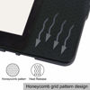 Picture of Kepuch Custer Ultra-Thin Polyurethane PU Leather Shell Hard Case Cover for Kobo Nia 2020 - Black