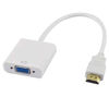 Picture of [Fully Decoded] Kastar New Dock Connector HDMI-VGA, 1080p HDMI Male to VGA Female Video Converter Adapter Cable with Micro-USB Cable and Audio Cable for PC, TV, Laptops, Cameras, Camcorders, Tablets,