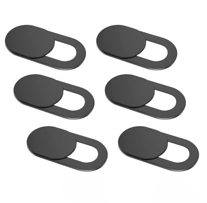 Picture of J-Kare Webcam Cover Slider [6-Pack], Ultra-Thin Web Camera Privacy Cover for Laptops, Desktop PC, Tablets, and Mobile Phones