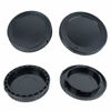 Picture of Z9 Rear Lens Cap and Body Cap(2 Sets) for Nikon Z9 Z50 Z7 Z6 Digital Camera with Z Mount Lens Replace Nikon LF-N1 Rear Lens Cap and BF-N1 Body Cap and Hot Shoe Cover (2 Packs)