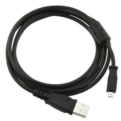 Picture of High Speed Replacement Charging/Sync USB Cable Cord Lead for Fuji/Fujifilm Camera for Image Transfer/Battery Charger, for Finepix Digital Camera (See Compatible Models Below)