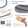 Picture of VOVMOEYA Camera Strap Rope,Camera Neck Strap Shoulder Strap for Fujifilm X100VI X100V XS20 XT5 for A6000 A6100 A6400 A6700 A7IV for Canon EOS R6 R10 for Nikon D850 D5600 D7500 - Grey
