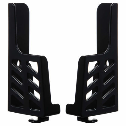 Picture of Hemobllo Adhesive Wall Phone Holder Mount Adjustable Tablet Wall Mount Phone Wall Dock for Bedroom Bathroom Home Office Black