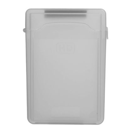 Picture of SYH&AQYE Hard Drive Disk ive Box, 3.5 Inch Hard Drive Storage Case Portable Plastic HDD ive Box, Anti Static External Hard Drive Case Anti Shock Dust Proof Case(Grey)