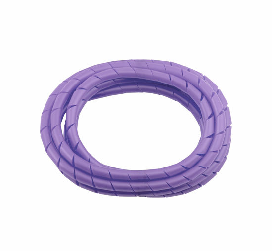 Picture of MD Premium 8' Cord Cover Prevents Cord Tangling - Purple