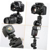 Picture of Veemoon 4 Pcs Camera Conversion Screw DSLR Camera Rig Supply Hot Shoe Flash Stand Hot Shoe Mount Tripod Screw Adapter for DSLR Camera Hot Shoe Flash Adapter Flash Shoe Mount Tripod Adapter