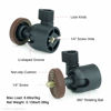 Picture of (4 Pack) LINCO Lincostore 1/4" Swivel Mini Ball Head Screw Tripod Mount for DSLR Camera Camcorder Light Bracket A020 for Cell Phone Holder (A020-4)