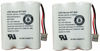 Picture of JGD BT-905 BT-800 BBTY0663001 Battery Compatible with Uniden BT905 BT800 BT-1006 BP-905 BBTY-0444001 BBTY-0449001 Panasonic P-P501 P-P508 AT&T 200 24032 Cordless Telephones (2-Pack)