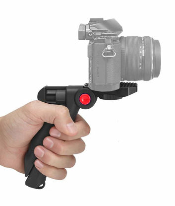 Picture of Pistol Grip Tabletop Tripod for Canon Nikon Sony Pentax Panasonic GoPro Smartphone