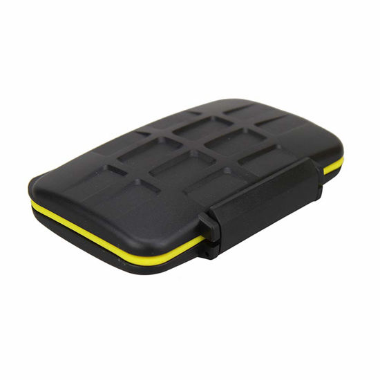 Picture of JJC MC-MSD16 Rugged Water-Resistant Memory Card Case (16x microSD Cards)