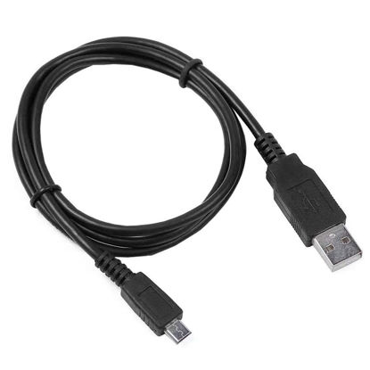 Picture of NP-W126 USB Cable Replacement Charging Sync Data Cable Supply Power Cord Compatible with Fujifilm Cameras X-T1 X-T2 X-T3 X-T10 X-T20 X100F X-A1 X-A10 X-E2 X-Pro1 X-Pro2 and More (1M/No Magnetic Ring)