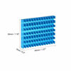 Picture of uxcell Electronic Radiators Heatsink for MOS GPU IC Chip Blue 30 x 40 x 5 mm 5pcs
