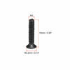 Picture of uxcell M2 x 10mm Phillips Screws Fastener Black for Laptop PC TV Fan Switch 500pcs