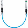 Picture of Blue SFP+ Cable, 10G SFP+ DAC, 0.3M(0.98ft), Passive Direct Attach Copper Twinax Cable for Cisco SFP-H10GB-CU0.3M, Ubiquiti UniFi UC-DAC-SFP+, Meraki, Mikrotik, Intel, Fortinet, Netgear