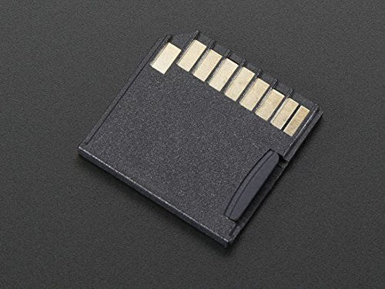 Picture of Adafruit Black Shortening microSD Adapter for Raspberry Pi & Macbooks [ADA1763]