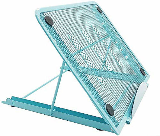 Picture of Multifunctional Adjustable Light Box Pad Stand Diamond Painting Stand Tablet Notebook Support fit for 5d Diamond Painting Kits Laptop (Blue)