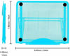 Picture of Multifunctional Adjustable Light Box Pad Stand Diamond Painting Stand Tablet Notebook Support fit for 5d Diamond Painting Kits Laptop (Blue)