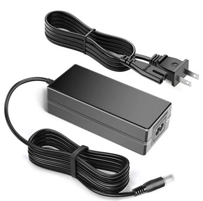 Picture of 5V AC/DC Adapter Replacement for Plugable UD-3000 UD-3900 UD-5900 UD3000 UD3900 UD5900 Pro8 UD-PRO8 USB 3.0 SuperSpeed Dual Monitor Video Docking Station USB 2.0 10 Port Hub 5VDC Power Cord