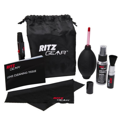 Picture of Ritz Gear™ Premium 8-in-1 Cleaning Kit for Cameras, Camcorders, SLRs, Lenses & Filters