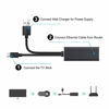 Picture of Weixinke Ethernet Adapter for Fire TV Stick (2nd GEN), All-New Fire TV (2017), Chromecast Ultra / 2/1 / Audio, Google Home Mini, USB A to RJ45 100Mbps Network Adapter with Power Supply Cable