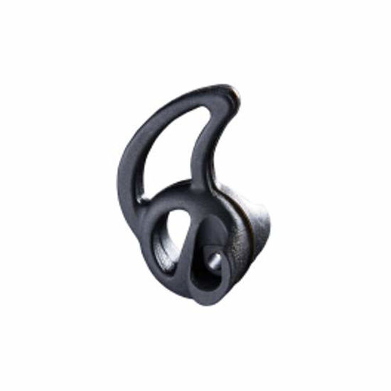 Picture of Earphone Connection Fin Ultra Ambi Two Way Radio Black Medium Earpiece Eartip for Clear Acoustic Audio Tube Elbow